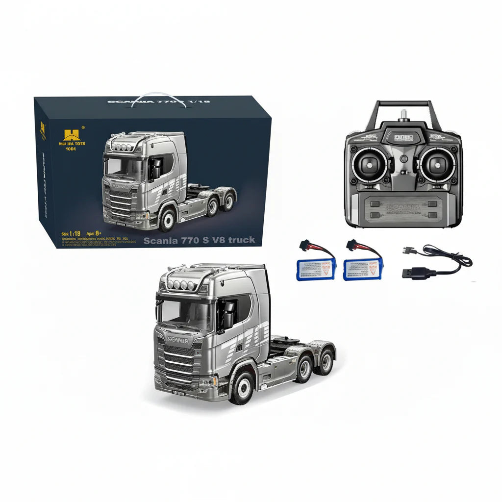 Huina 1501 Scania Tractor Truck 1:18 RC Trailer