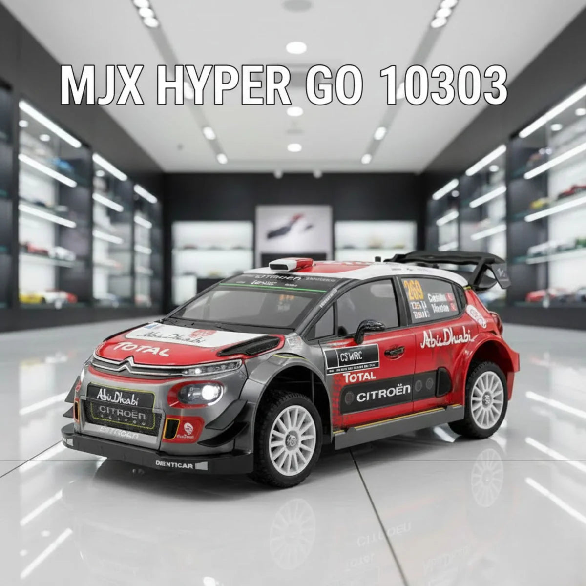 MJX Hyper go 10303DC 1:10 4WD Sport Rally Drift RC Car