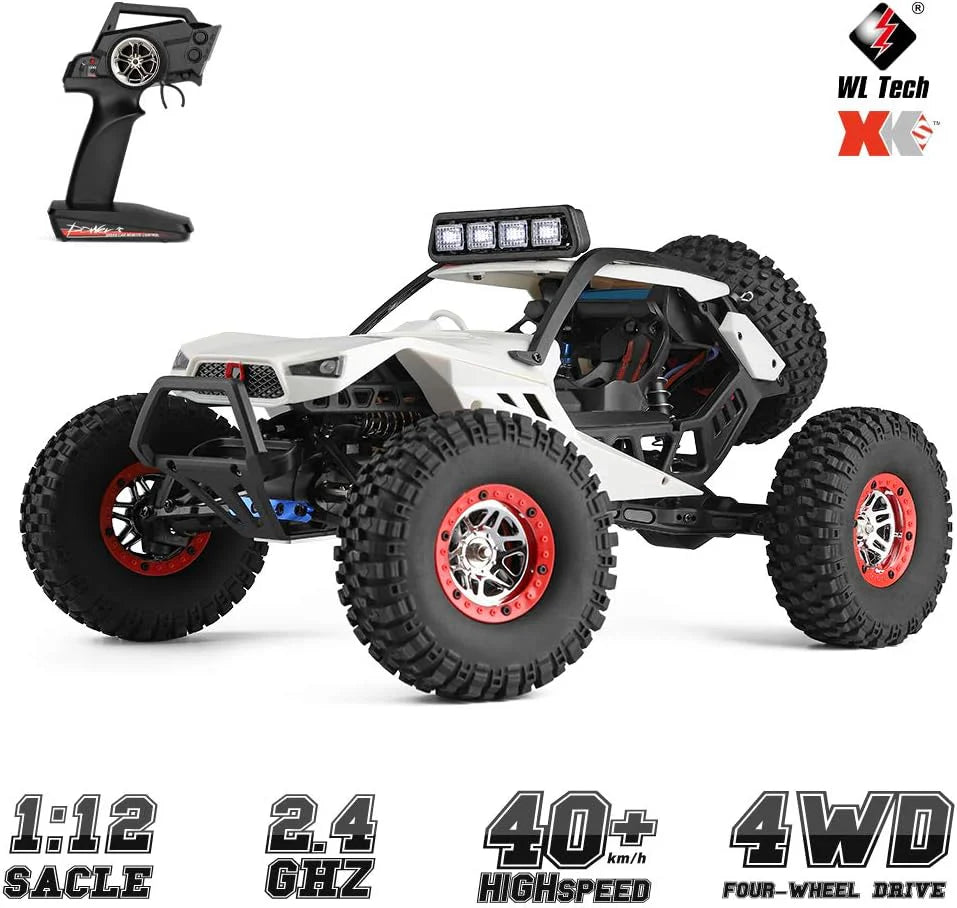 WLtoys 12429 1/12 4WD High Speed Off-Road RC Crawler Truck 40KM/H