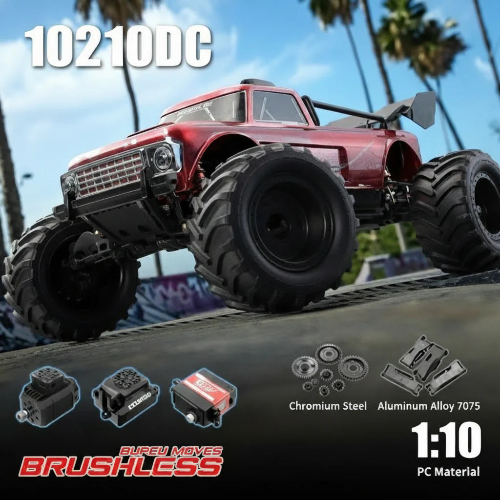 MJX Hyper Go 10210DC 1:10 Brushless LiPo Off Road RC Truck