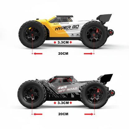 MJX Hyper Go 14207 1:14 Brushless 4WD RC truck-53km/h