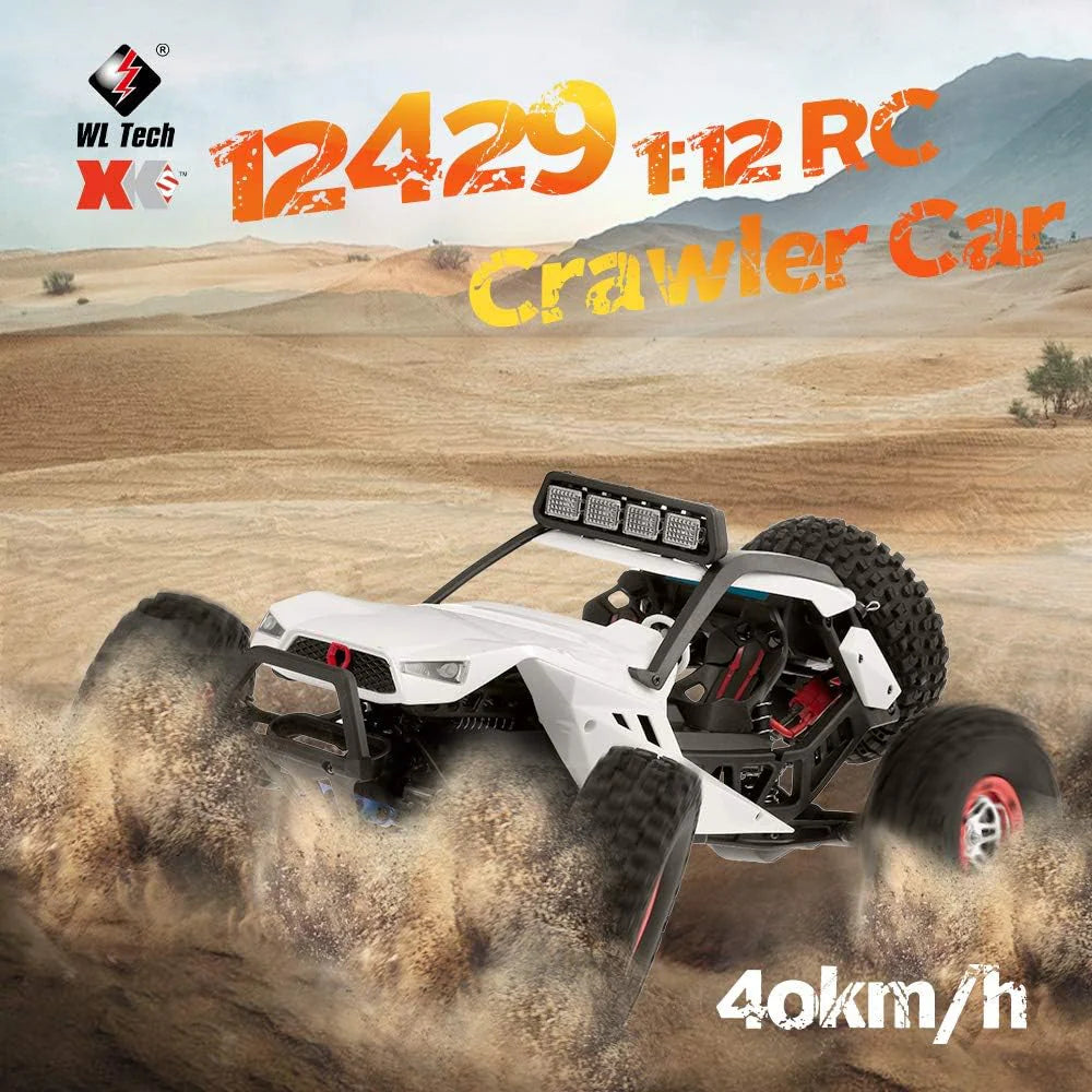 WLtoys 12429 1/12 4WD High Speed Off-Road RC Crawler Truck 40KM/H