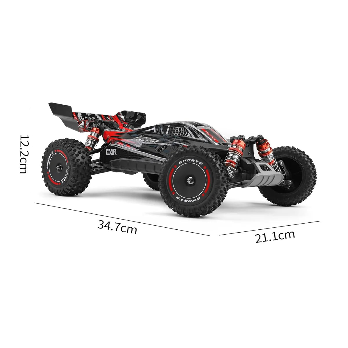 WLtoys GoolRC 124010 1:12 Off Road RC Buggy Truck 4WD 55KM/H