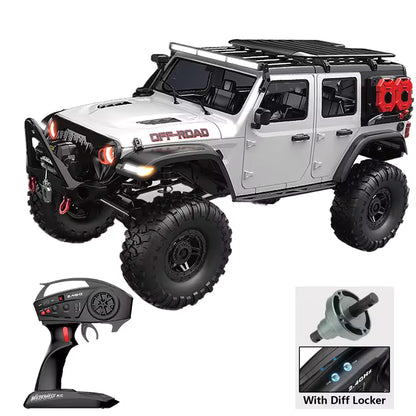 HB Toys R1015-1 1:10 4WD Rock Crawler RC Car with Electronic Differential Lock