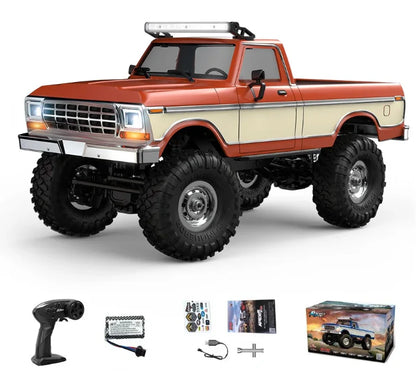 HB R1611 1:16 Retro Ford F150 Orange 4WD RC climbing truck