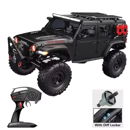 HB Toys R1016-1 1:10 4WD Rock Crawler RC Car with Electronic Differential Lock