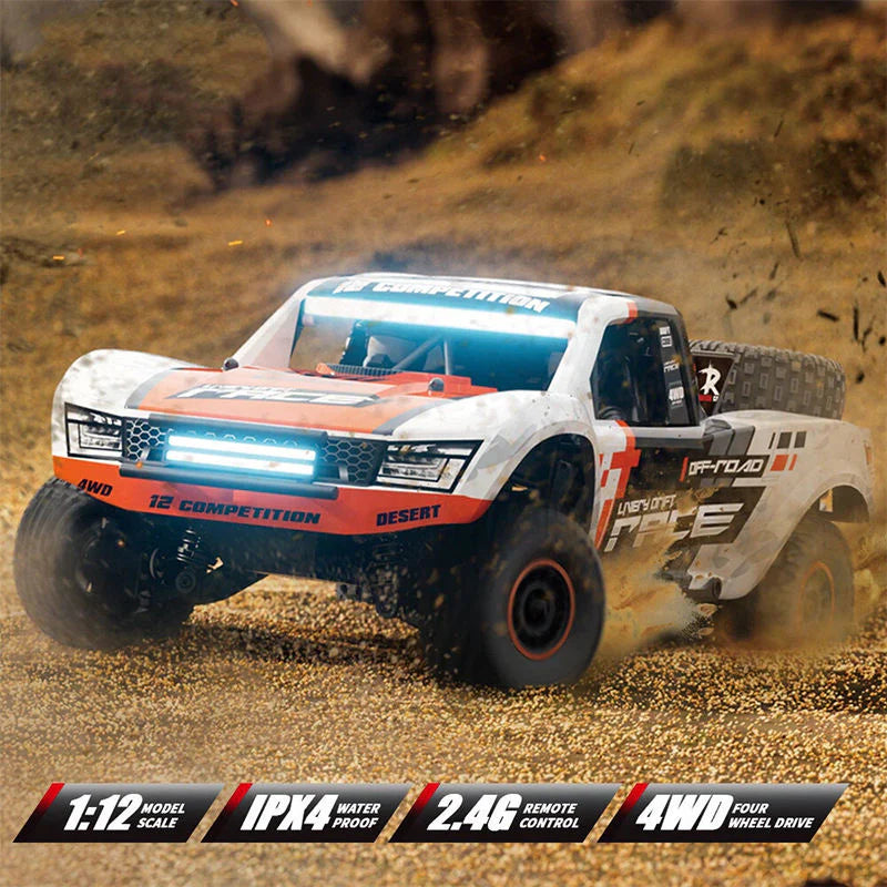 HB Toys RD1201-1 Orange 1:12 Off Road 4WD RC Rally Truck RTR 40km/h