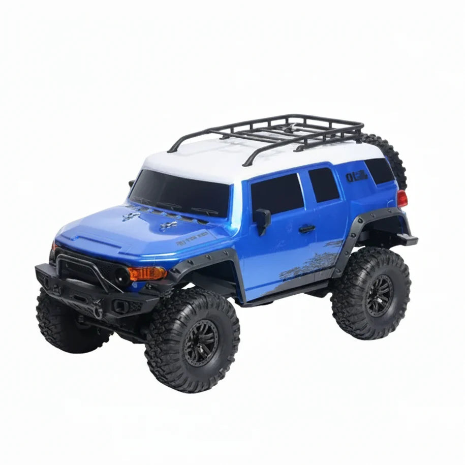HB Toys ZP1007 1:10 Toyota FJ Cruiser Blue 4WD RTR Rc rock crawler