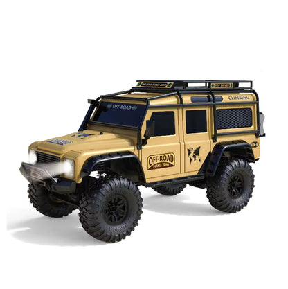 Hb Toys ZP1005 1:10 Land Rover Defender Yellow 4WD RTR RC Rock Crawler