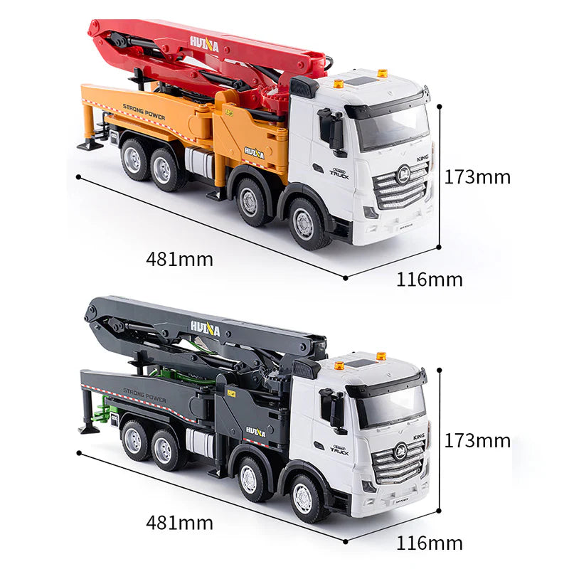 Huina 1381 1:18 Concrete Pump Truck