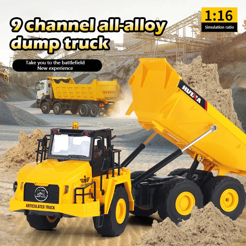 Huina 1553 1:16 RC Dump Truck