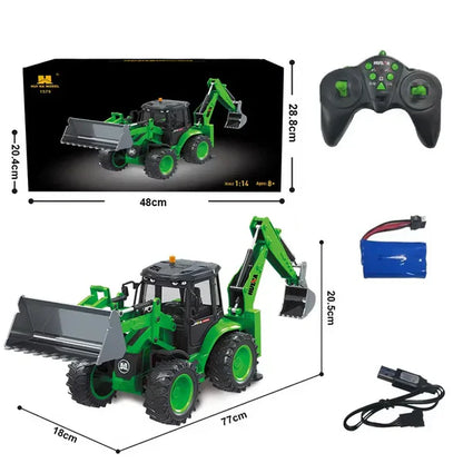 Huina 1579 1:14 RC Backhoe Loader 2026 Edition