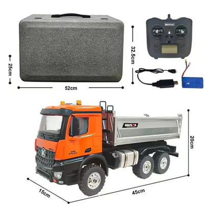 Huina 1598 1:14 RC Dump Truck 11CH (2026 Model)