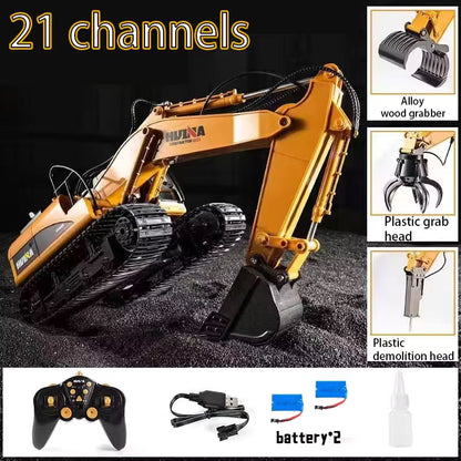 Huina 550HD 1:14 Excavator 21 Channel Version 2 Construction RC