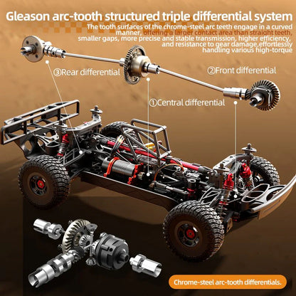 JJRC C8822 1:8 Brushless RC Monster Truck 4WD 90KM/H