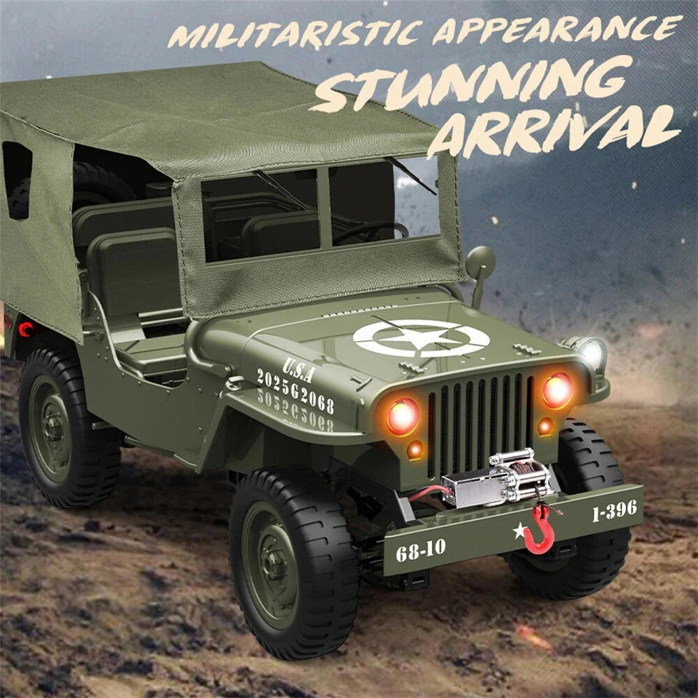 JJRC C8815 Willys Military Jeep 1:10 RC Truck