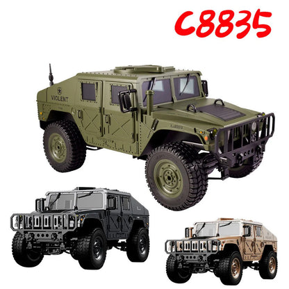JJRC C8835 1:16 4WD RC Military Jeep with LED Lights