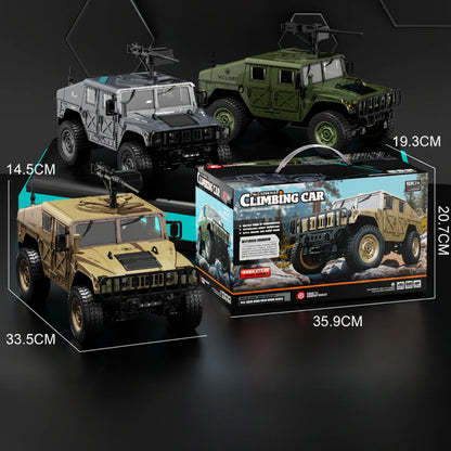 JJRC C8835 1:16 4WD RC Military Jeep with LED Lights