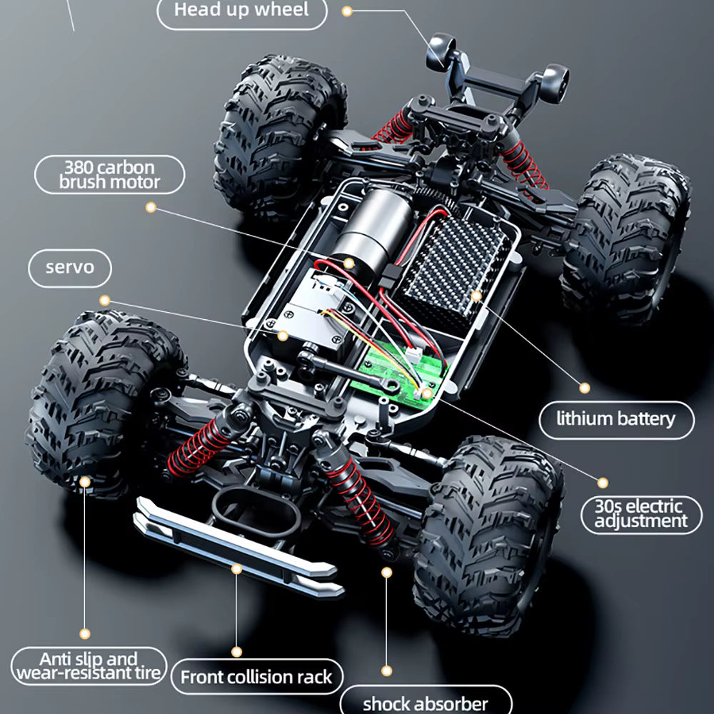 JJRC C8838 1:14 4WD Full Proportional RC OffRoad Buggy