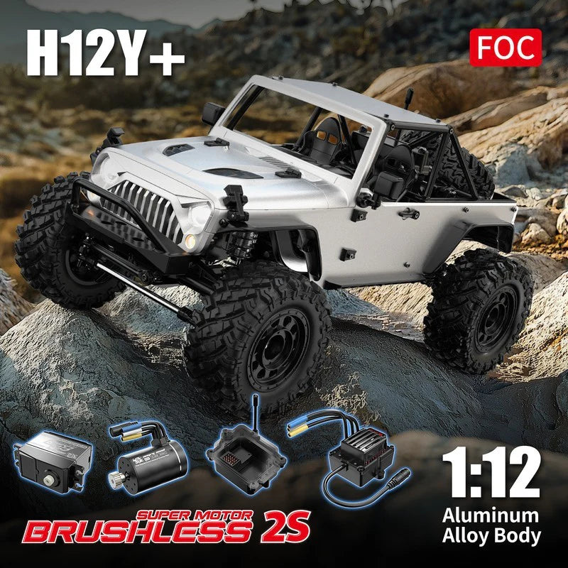 MJX H12Y+ Hyper Go 1:12 4WD RC Crawler