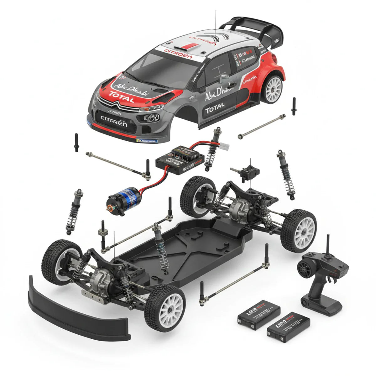 MJX Hyper go 10303DC 1:10 4WD Sport Rally Drift RC Car