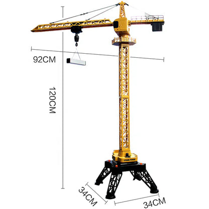 Huina 1585 12 channel Rc Alloy Tower Crane 2026 Edition