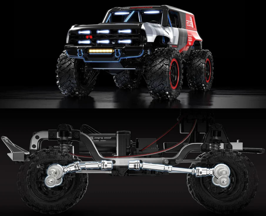 MJX H12P 1:12 Ford Bronco RTR Crawler 3650 Brushless