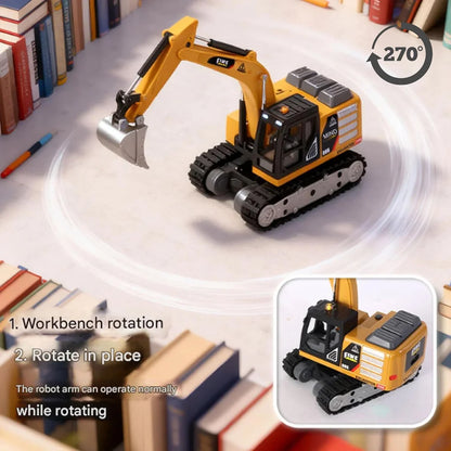 TRASPED HG4-413 1:64 RC Excavator – App & Remote Control with Lights & Sounds