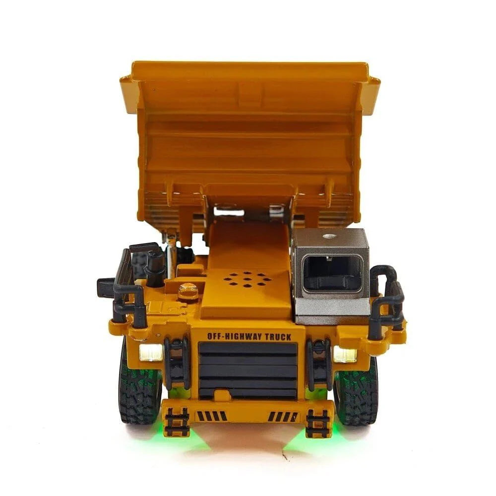 TRASPED HG4-414 1:64 RC Dump Truck – App & Remote Control with Lights & Sounds