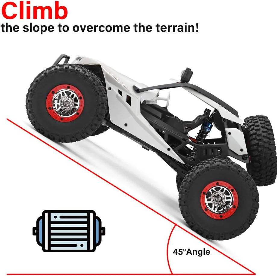 WLtoys 12429 1/12 4WD High Speed Off-Road RC Crawler Truck 40KM/H