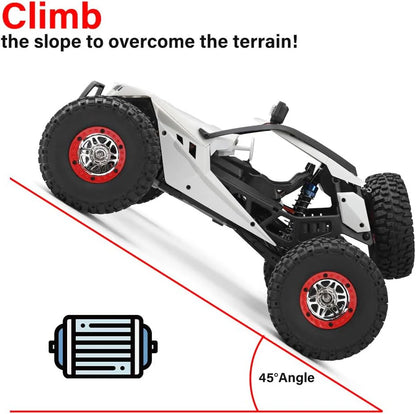 WLtoys 12429 1/12 4WD High Speed Off-Road RC Crawler Truck 40KM/H