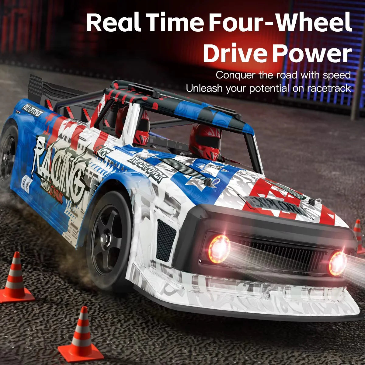 Wltoys 124020 1:12 4WD Brushless Drift Racing RC Car 60KM/H